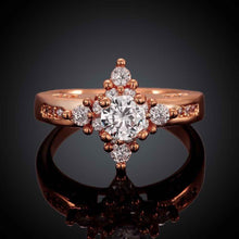 18k gold plating rings for women insets prismatic anel feminino diy skgr052 J4U66