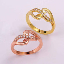18k gold plated engagement rings insets  words anillo oso charm skgr072 J4U66
