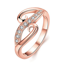 18k gold plated engagement rings insets  words anillo oso charm skgr072 J4U66