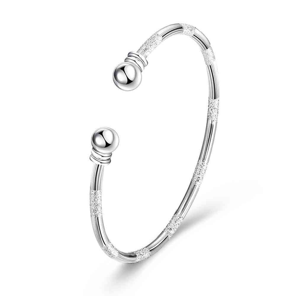 silver plated beginning men bracelet wedding decoration smtb233 J4U66