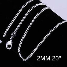 silver chains 2m 1 24inch wedding smtc015 J4U66