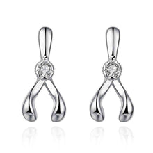 silver earing people crystal brincos jewelry display hbe35 J4U66