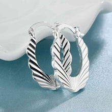 silver earring arrow pattern clip brincos de festasmte3 J4U66