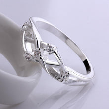 silver plated rings for men cent web anillos charm hbr071 J4U66