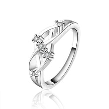 silver plated rings for men cent web anillos charm hbr071 J4U66