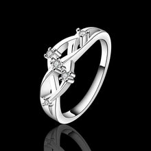 silver plated rings for men cent web anillos charm hbr071 J4U66