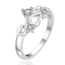 silver plated rings for men cent web anillos charm hbr071 J4U66