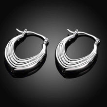 silver earrings heart wire clip orecchini prices in euros smte702 J4U66