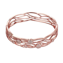 18k gold plating bangles small winding women pulseras joias hbz011 J4U66