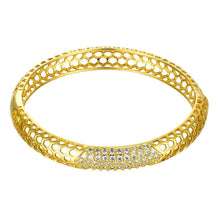 18k gold plating bangles small winding women pulseras joias hbz011 J4U66