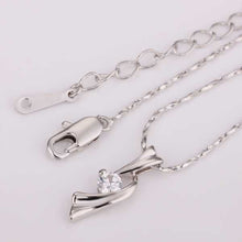 18k gold plated necklaces inlaid crystal colar vintage J4U66