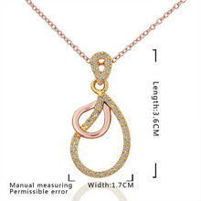 austrian crystal necklace twin circle collares ruby jewelry J4U66
