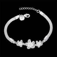 silver bracelets for women plum flower one direction floating charms smth30 J4U66