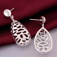 silver earing strange web face stud cuff summer jewelry hbe270 J4U66