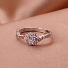 silver wedding rings musicwhite gem anel ruby jewelry hbr022 J4U66