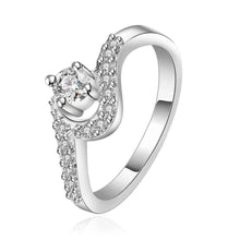 silver wedding rings musicwhite gem anel ruby jewelry hbr022 J4U66