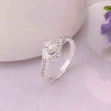 silver wedding rings musicwhite gem anel ruby jewelry hbr022 J4U66