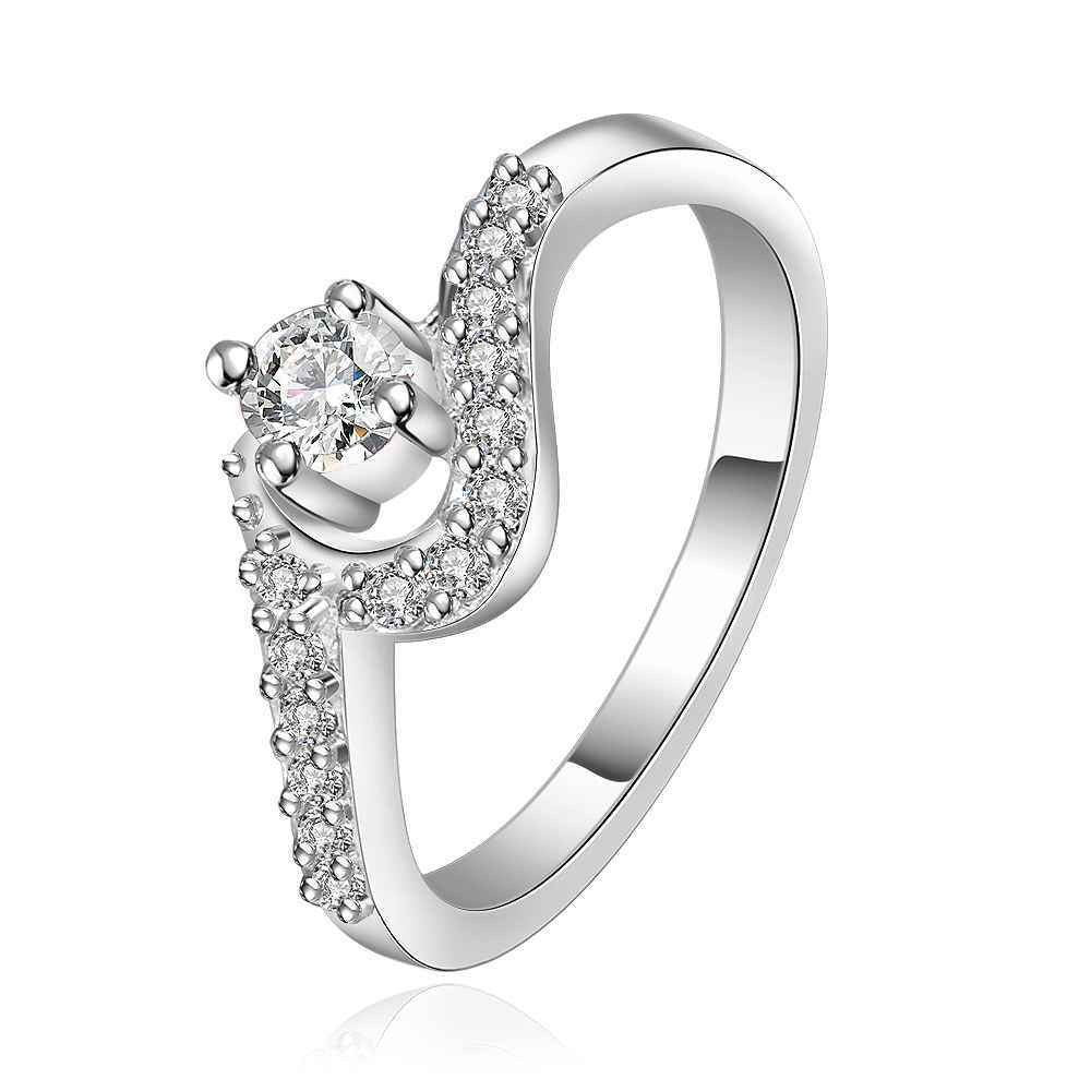 silver wedding rings musicwhite gem anel ruby jewelry hbr022 J4U66