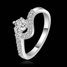 silver wedding rings musicwhite gem anel ruby jewelry hbr022 J4U66