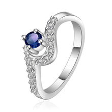 silver wedding rings musicwhite gem anel ruby jewelry hbr022 J4U66