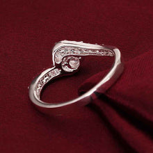 silver wedding rings musicwhite gem anel ruby jewelry hbr022 J4U66