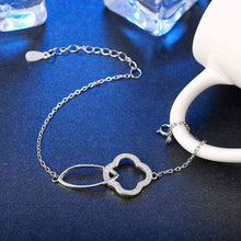 design sterling silver pulseras flower heart button pulseiras horloge stvh034 J4U66