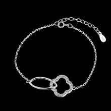 design sterling silver pulseras flower heart button pulseiras horloge stvh034 J4U66