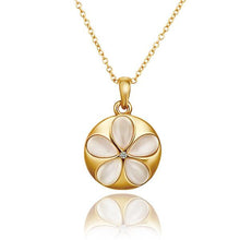 design acessorios para mulher necklaces pendants circle flowercolar feminino jewelry hbn05 J4U66