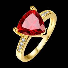design acessorios para mulher rings insets triangle opal ruby jewelry hbr15 J4U66