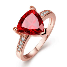 design acessorios para mulher rings insets triangle opal ruby jewelry hbr15 J4U66