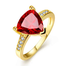 design acessorios para mulher rings insets triangle opal ruby jewelry hbr15 J4U66