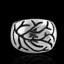 design punk style stainless steel rings for women terror vascular bague femme mayar010 J4U66
