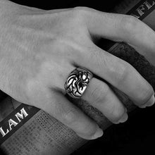 design punk style stainless steel rings for women terror vascular bague femme mayar010 J4U66