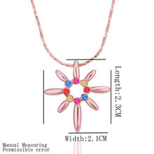 design luxurio 18k gold plating necklaces pendants colored flowers collar 100 hand madeball J4U66
