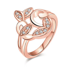 design luxurio 18k gold plated engagement ring houttuynia anel feminino sport skgr04 J4U66