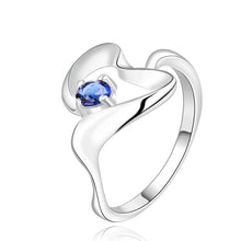 design luxurio silver plated rings insets sapphire prices in euros joias hbr014 J4U66