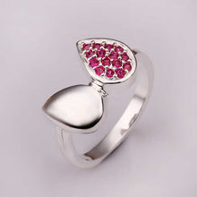 design luxurio silver rings for men heart anel masculino charm hbr00 J4U66