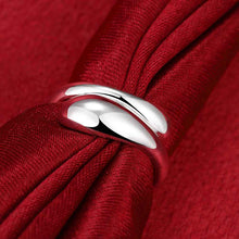design luxurio silver wedding ring dual round anel masculino wedding decoration hbr047 J4U66