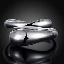 design luxurio silver wedding ring dual round anel masculino wedding decoration hbr047 J4U66