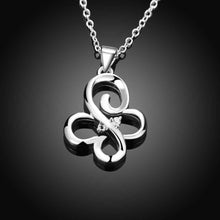 jewellery charms silver pendant butterfly insets colar love smtn J4U66