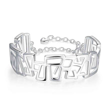 jewellery charms silver plated rough men bracelet love smtb23 J4U66