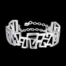 jewellery charms silver plated rough men bracelet love smtb23 J4U66