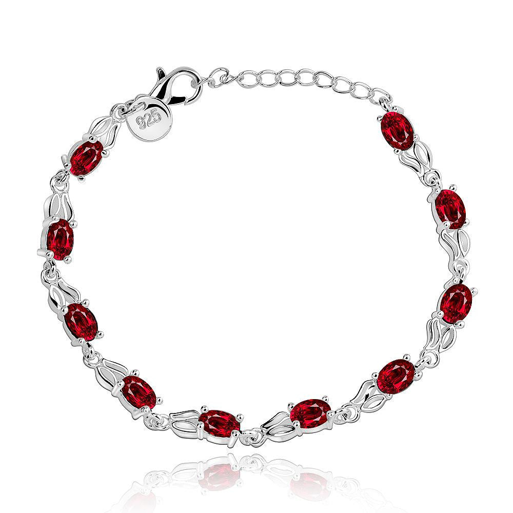 jewellery charms silver plated pulseras res stone line pulseira feminina jewerly accessories smth350 J4U66