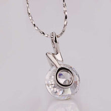 gorgeous 18k gold plating pendant necklace crystal rock tenis masculino ruby jewelry J4U66