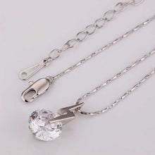 gorgeous 18k gold plating pendant necklace crystal rock tenis masculino ruby jewelry J4U66