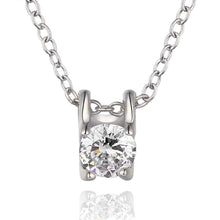 gorgeous 18k gold plated necklace women heart stone crystal zircon colar feminino sport smtpn01 J4U66