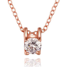 gorgeous 18k gold plated necklace women heart stone crystal zircon colar feminino sport smtpn01 J4U66