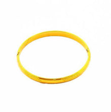 gorgeous 24k gold plated charms bangle women wedding bracelet joyas hbb04 J4U66