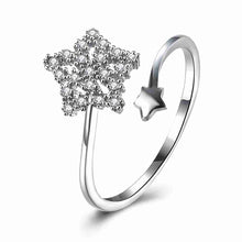 gorgeous real sterling silver rings with flowers bague femme joias hbr21 J4U66