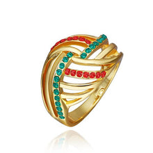 gorgeous acessorios para mulher rings for men red and green anel oso hbr271 J4U66